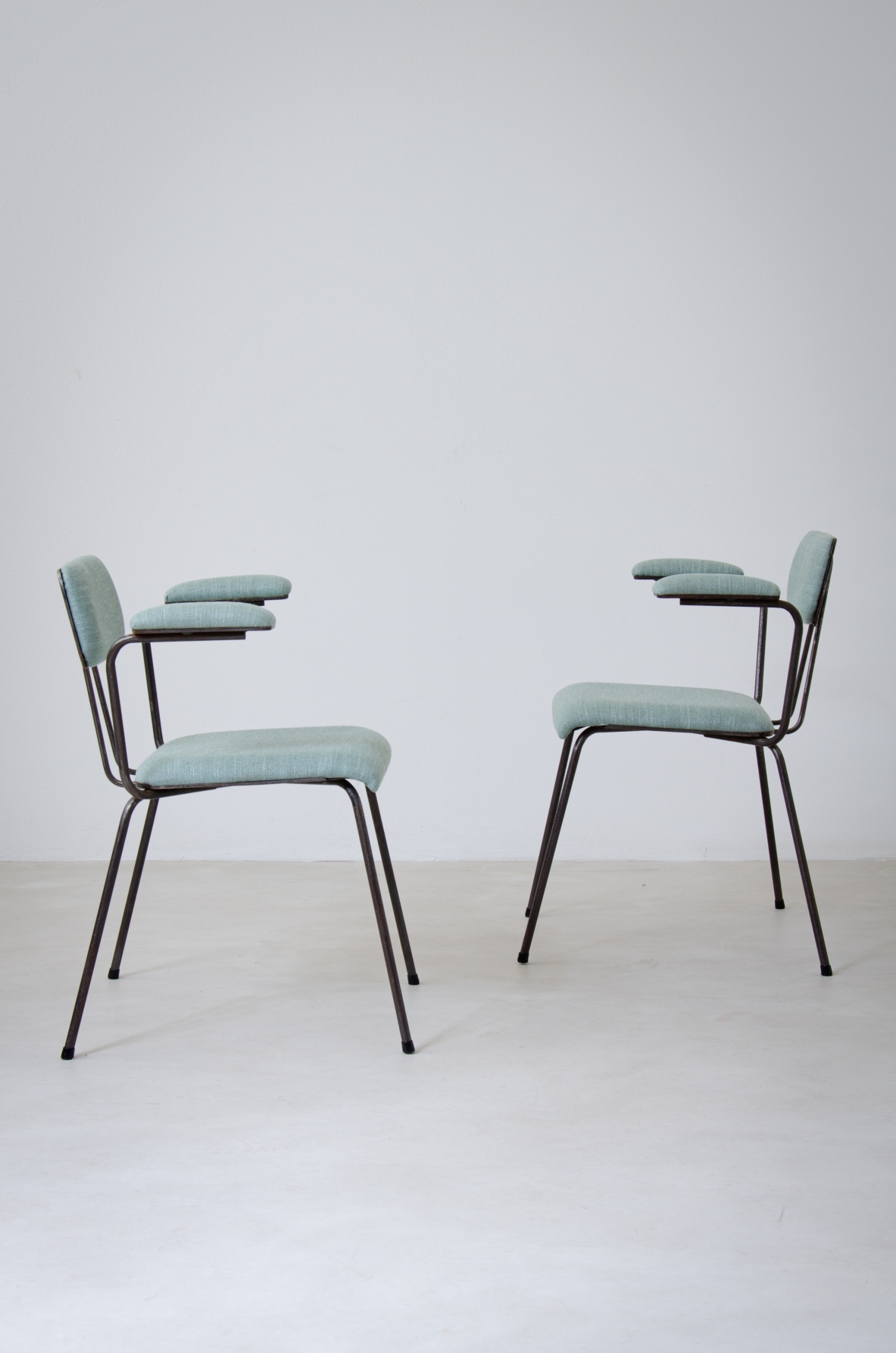 Studio BBPR, Banfi, Belgioioso, Peressutti, Rogers   Pair of chairs with armrests