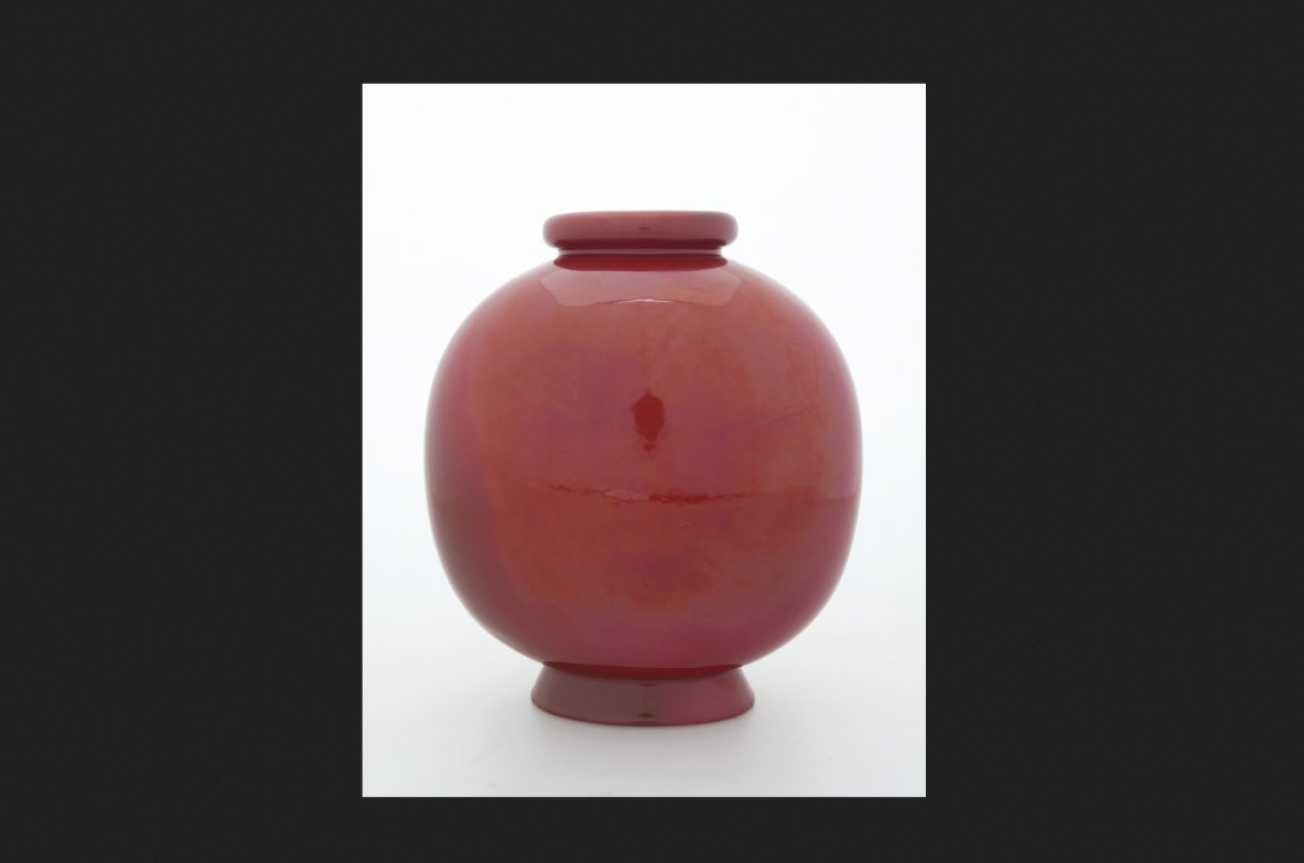 Gio Ponti, ceramic vase 1930's.