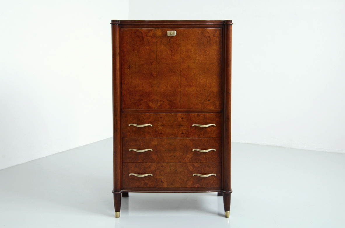 Elegant Art Deco 'Secretaire' cabinet, France 1930's.