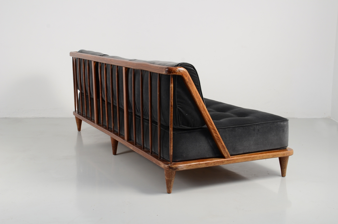 divano letto vintage, mobili modernariato milano, arredi vintage in vendita milano