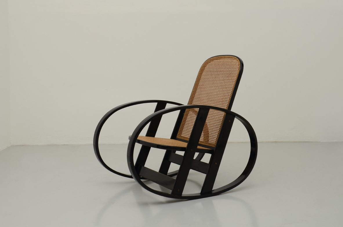 chair rocking vintage xxth century