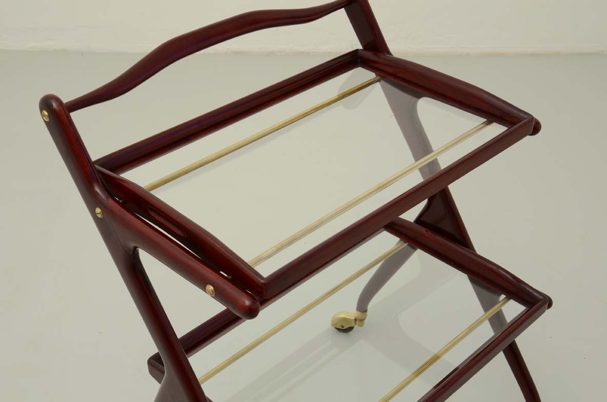 Modern table coffee table trolley XX Century Milan