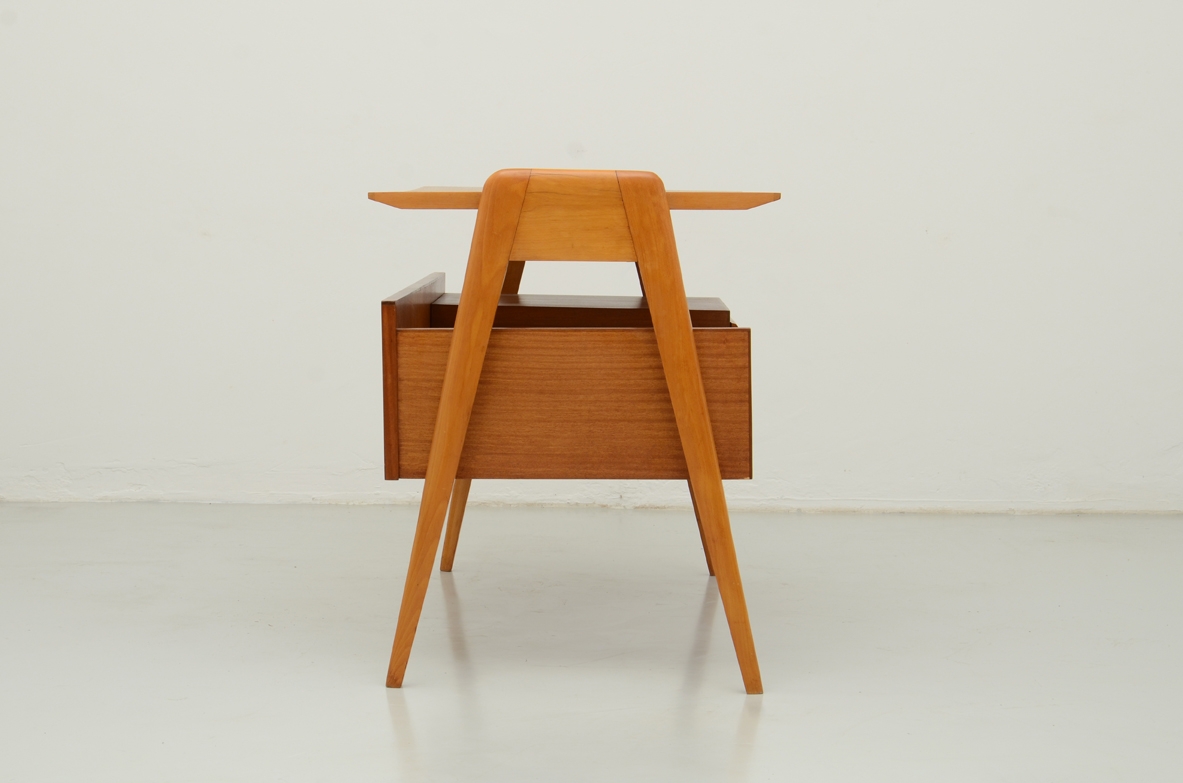 Vintage writing table desk interior decoration Milan