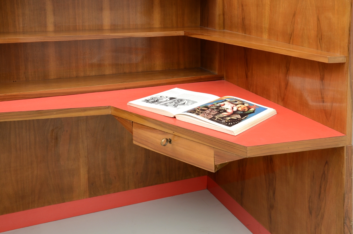 mobili vintage, scrivania modernariato, libreria anni 50, mobili anni 1960 milano