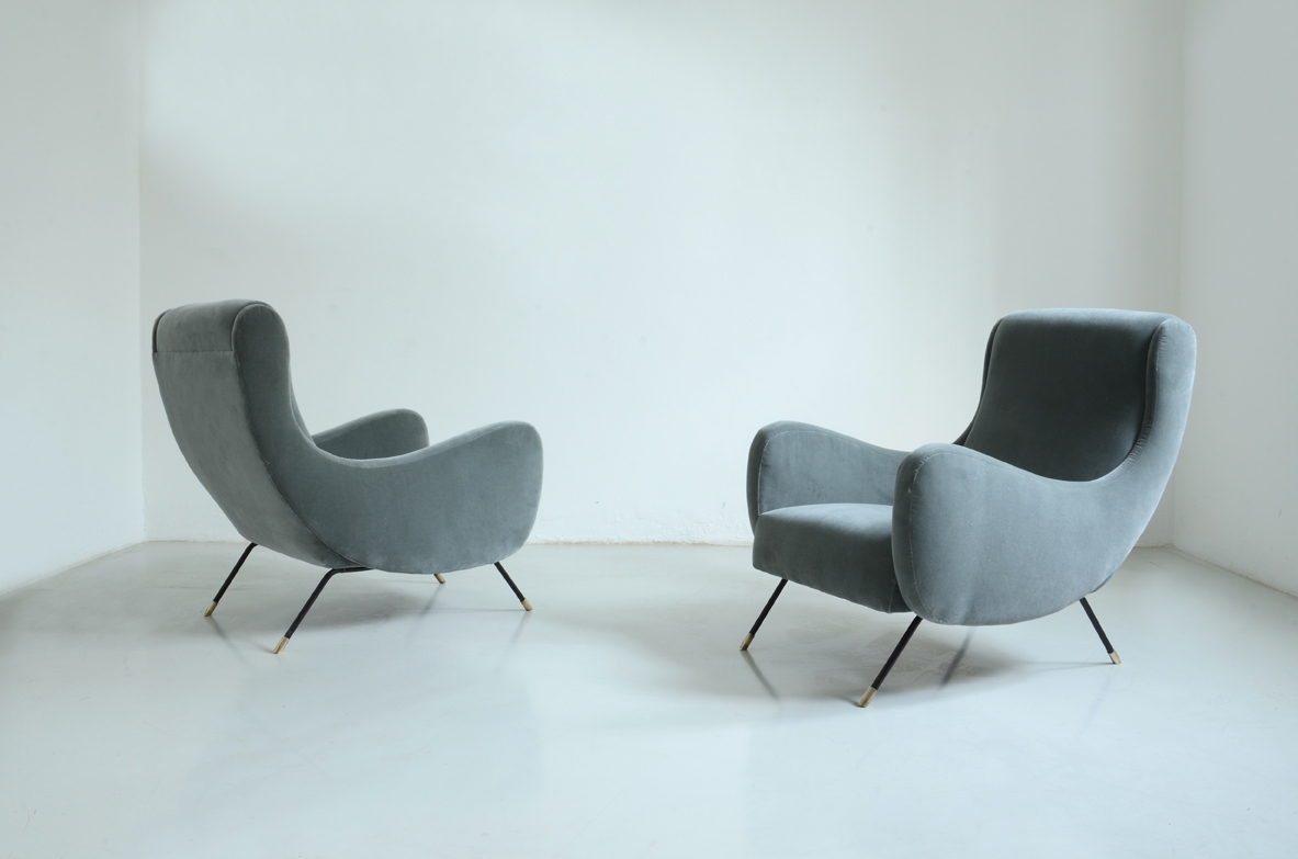 Pair of 1960's armchairs