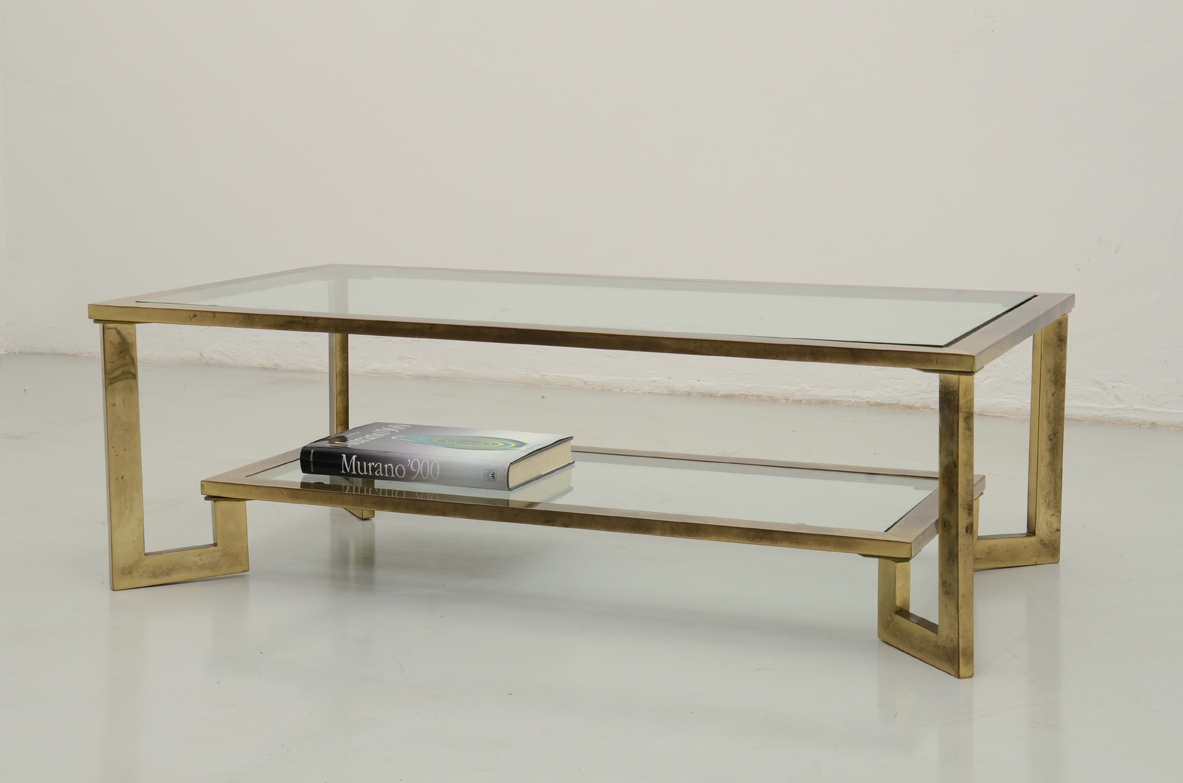 Mid Century coffee table interior design Milan