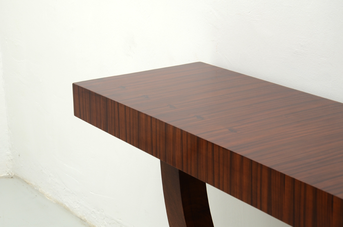 Console table vintage furniture shop Milan