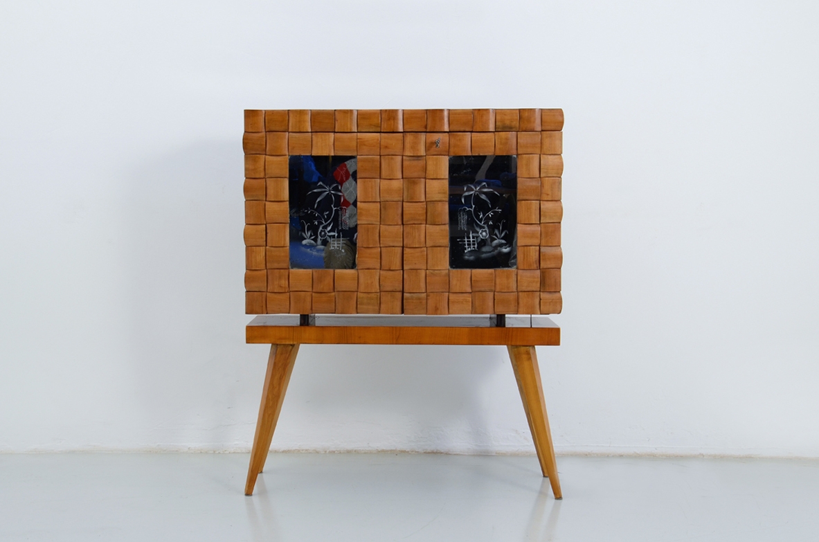 Mobile bar arredamento vintage anni 50 Milano