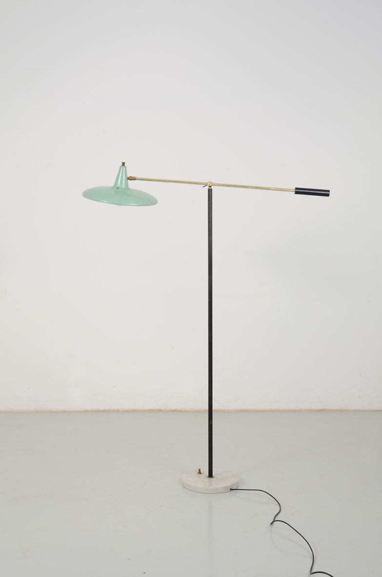 Lampada terra vintage anni 1950