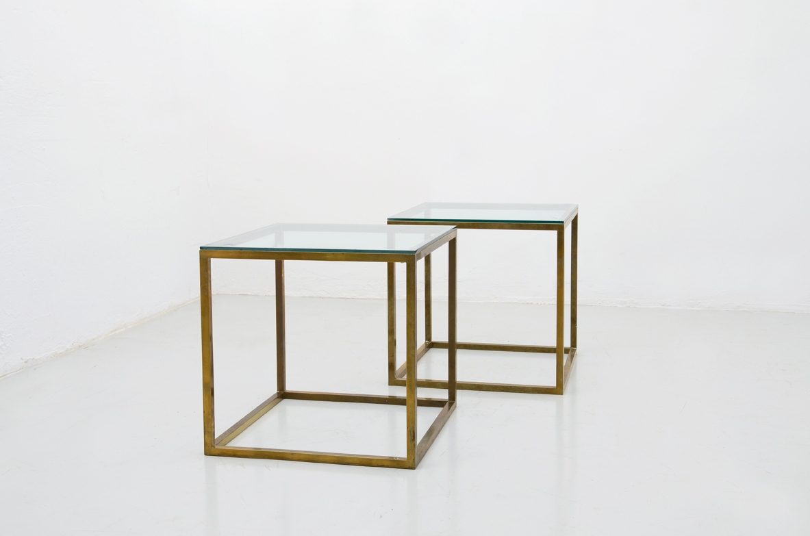 Modernariato tavolini tavoli sedute illuminazione galleria milano