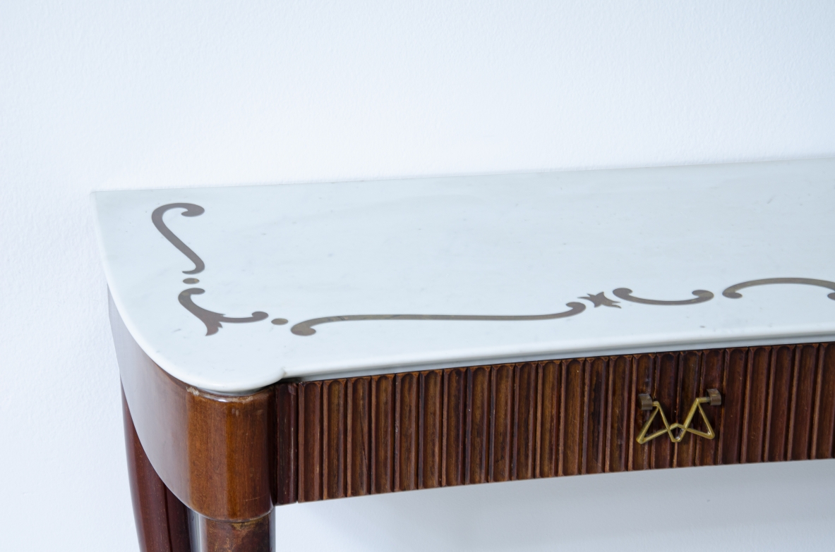 Osvaldo Borsani, console table model 7103 Prod. ABV for Casa Schuela, 1949.