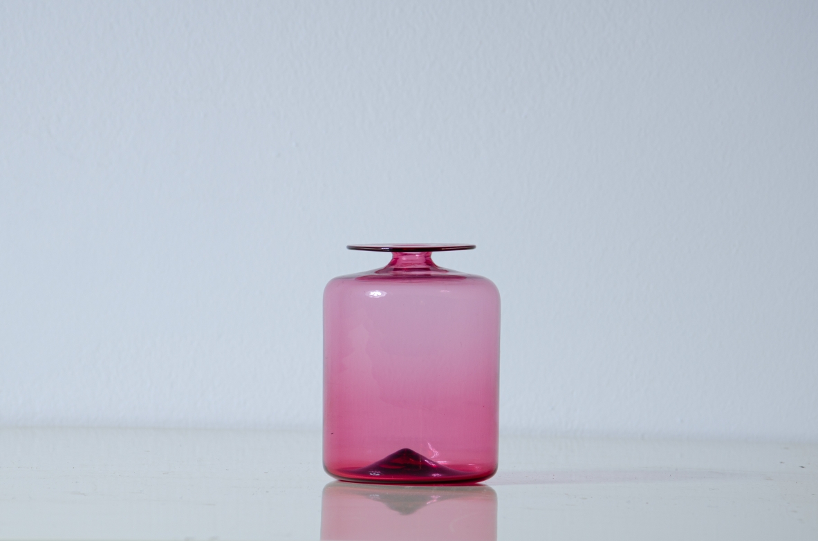 De Majo Murano, piccolo vaso in vetro soffiato modello 9731.