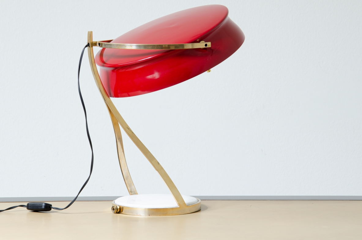 How To Paint A Metal Lamp