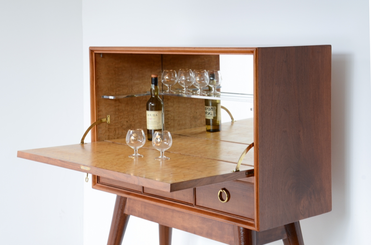 Anzani & C  Straordinario mobile bar 1940ca