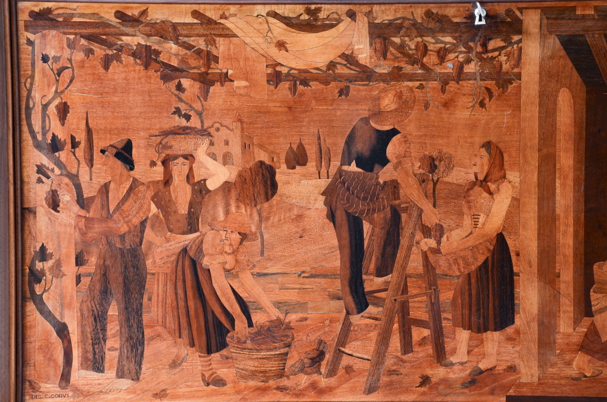 Anzani & C  Straordinario mobile bar 1940ca