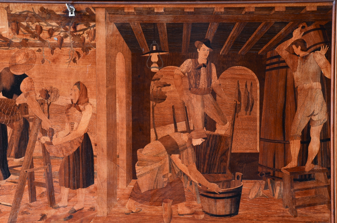 Anzani & C  Straordinario mobile bar 1940ca