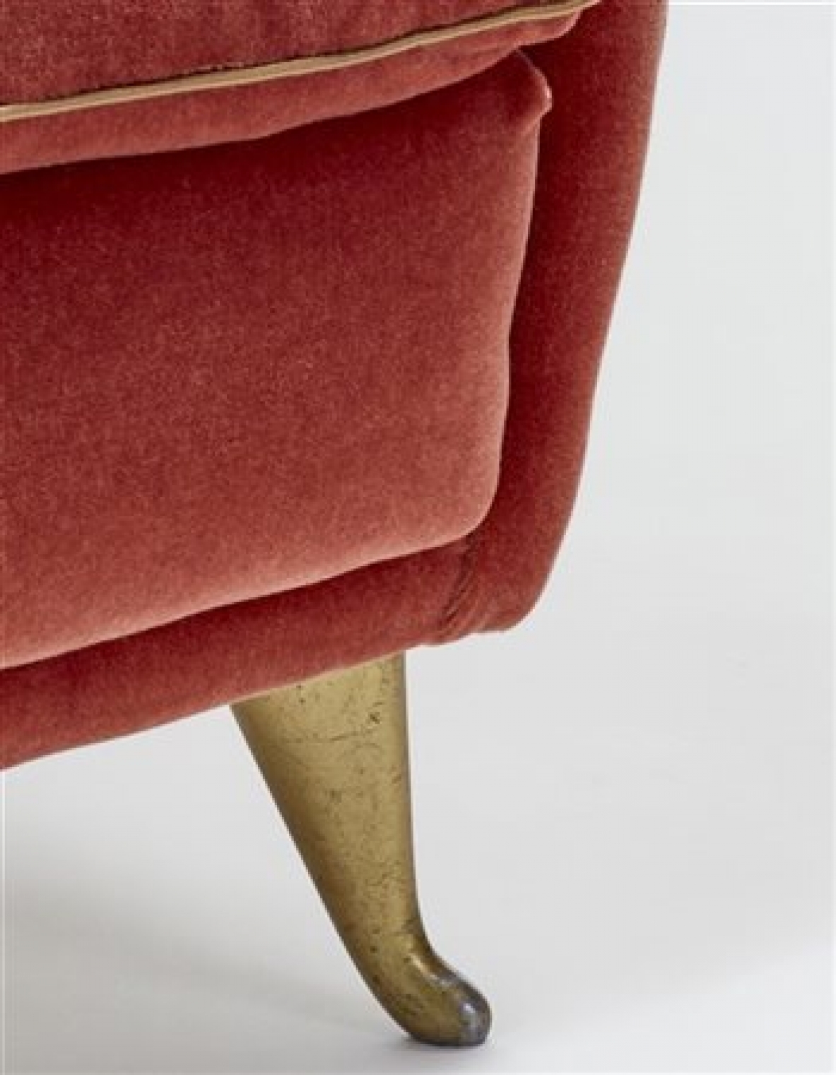 Gio Ponti pair of armchairs model 408. Produced by ISA