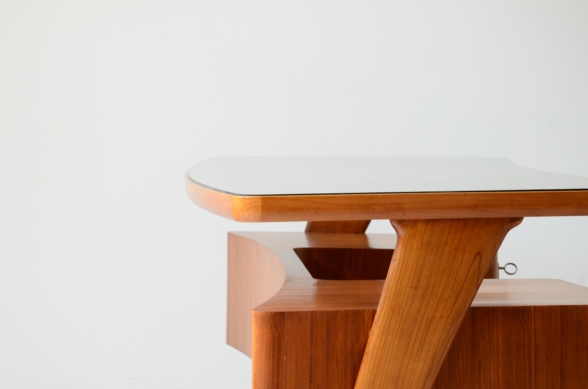 1950's desk Gio Ponti De Carli shop Milan