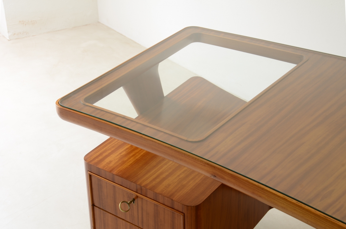 1950's desk Gio Ponti De Carli shop Milan