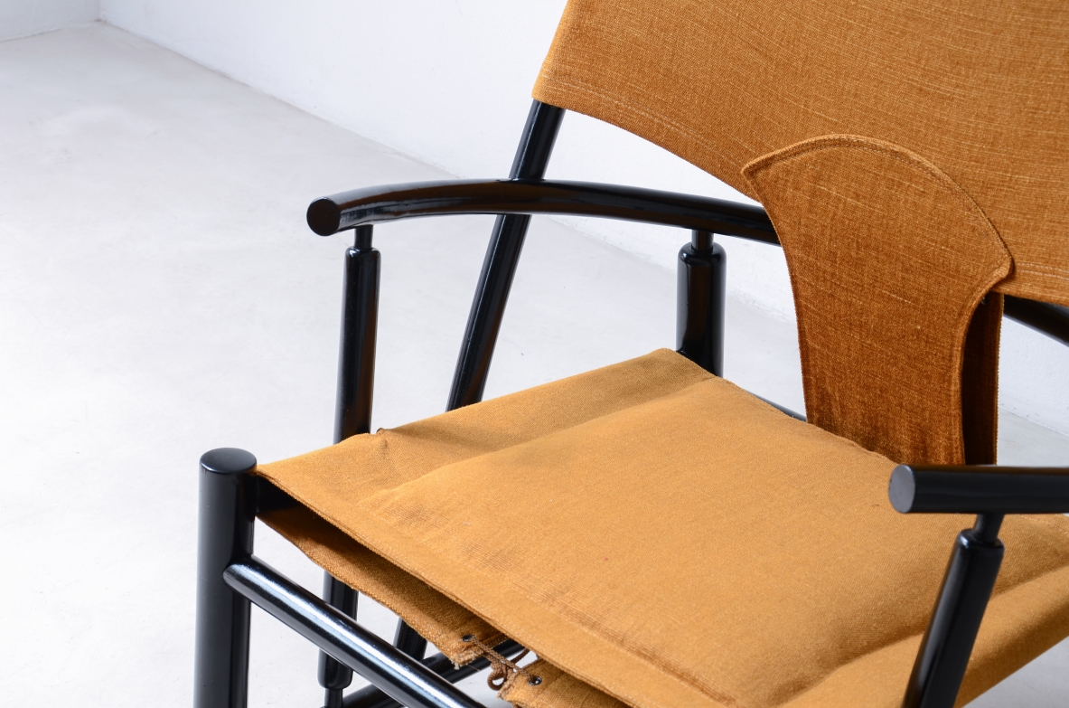 Werther Toffoloni and Piero Palange  Pair of armchairs in lacquered wood. Germa, Italy, 1972.