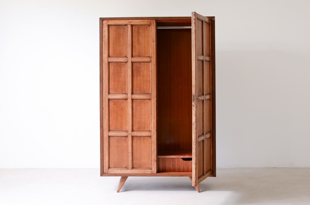 Italo Gamberini, Small two-door wardrobe. Italian manufacture, 1940.