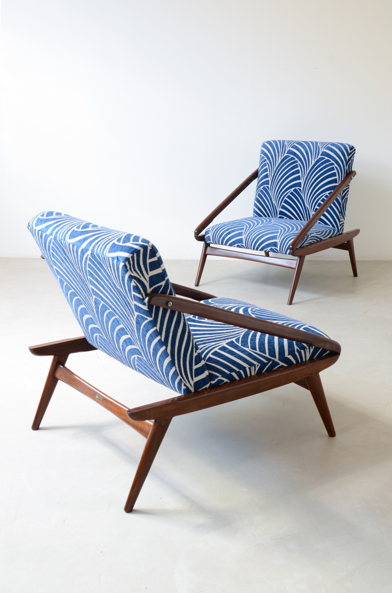 Isa italian vintage armchairs