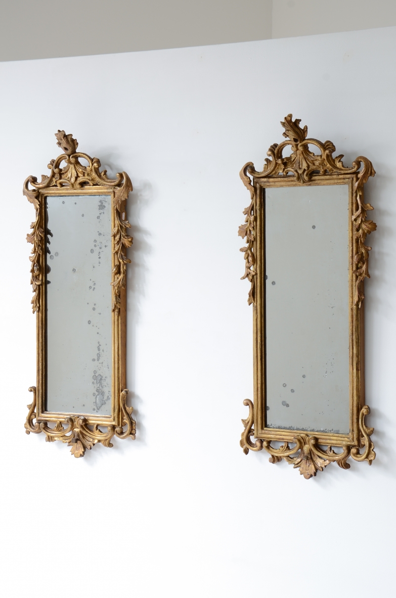 wooden mirrors antique