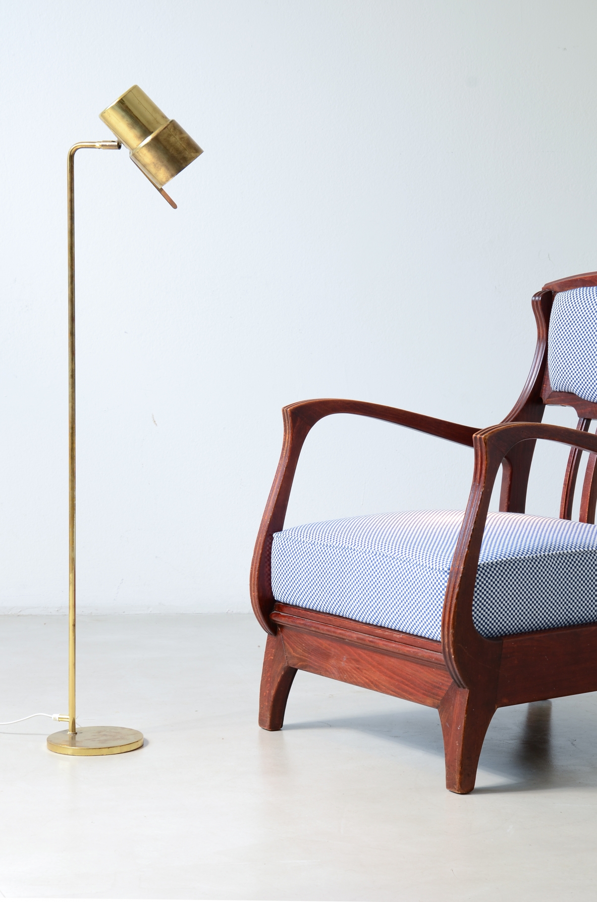 Hans-Agne Jakobsson  Floor lamp. Sweden, 1950s.