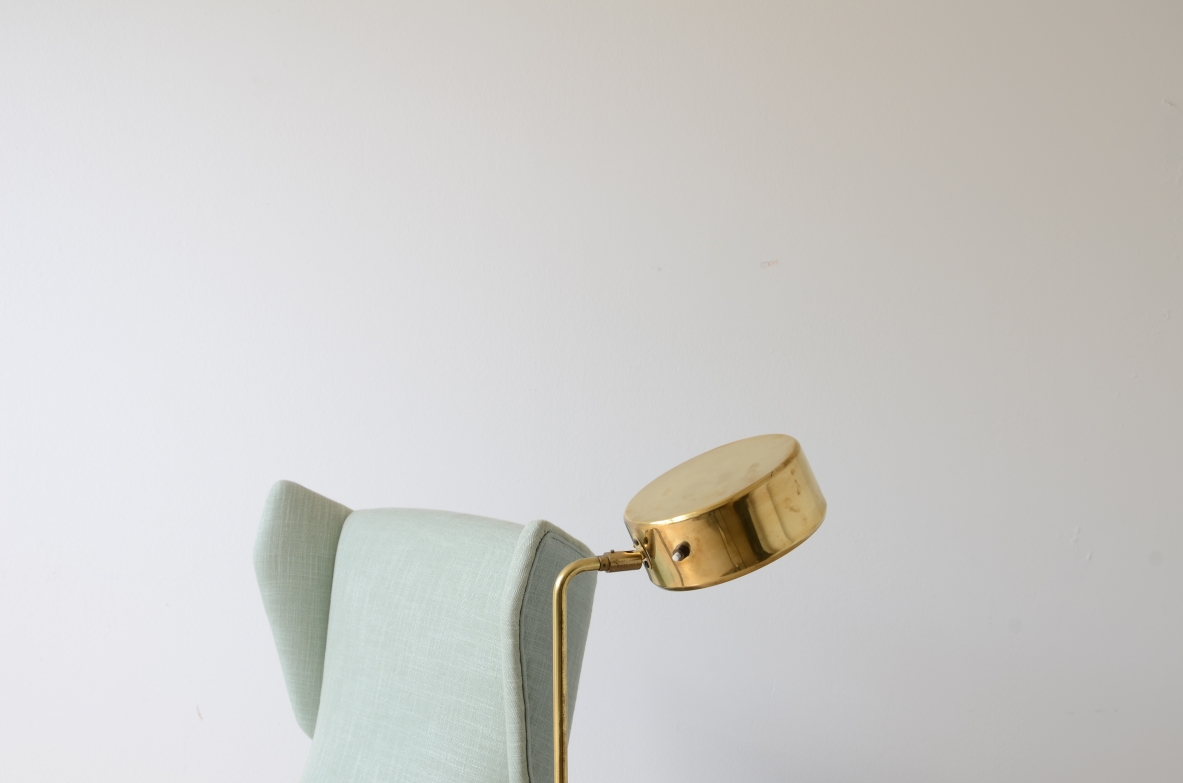 Hans Pherson  Brass lamp. Bergboms factory, Sweden, 1960.