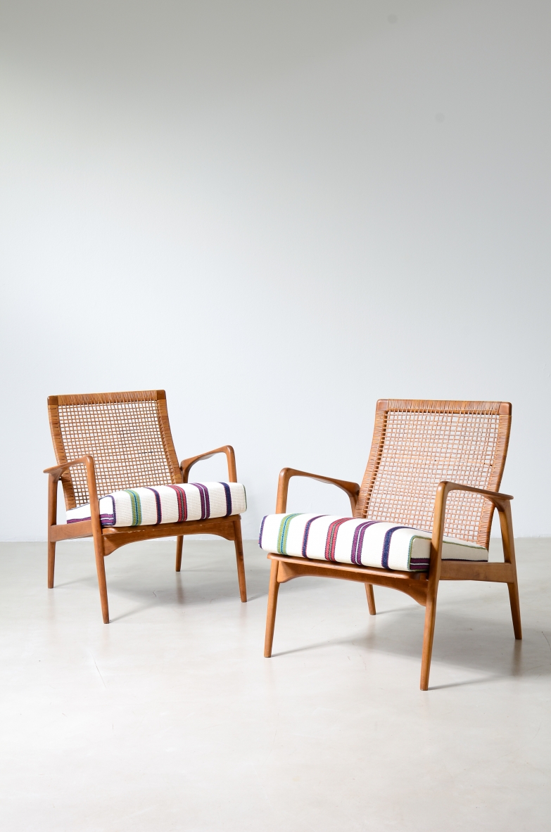 poltroncine scandinave vintage