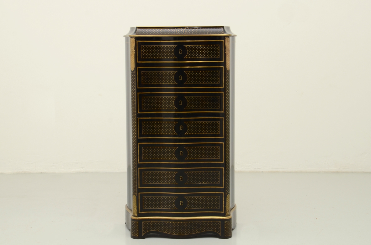 Antique secretair cabinet
