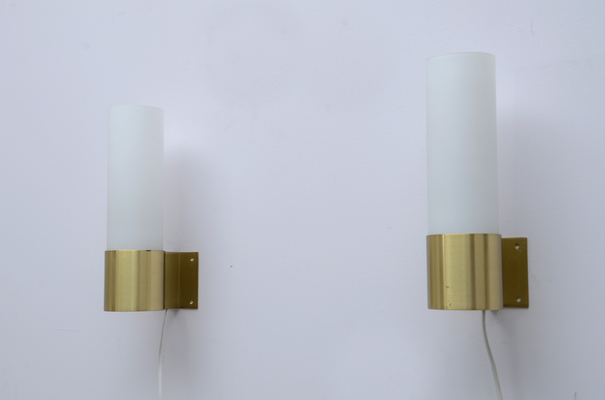 emulsione succhiare Mal di mare applique vintage modernariato Ottone