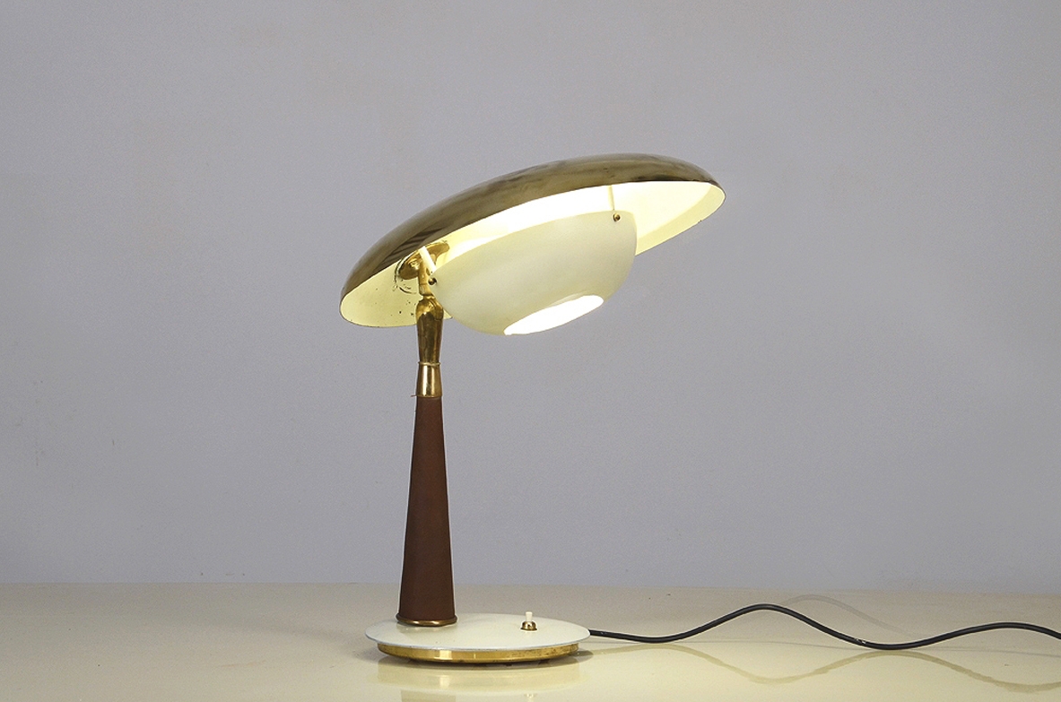 Angelo Lelli, lampada produzione Arredoluce 1950ca.