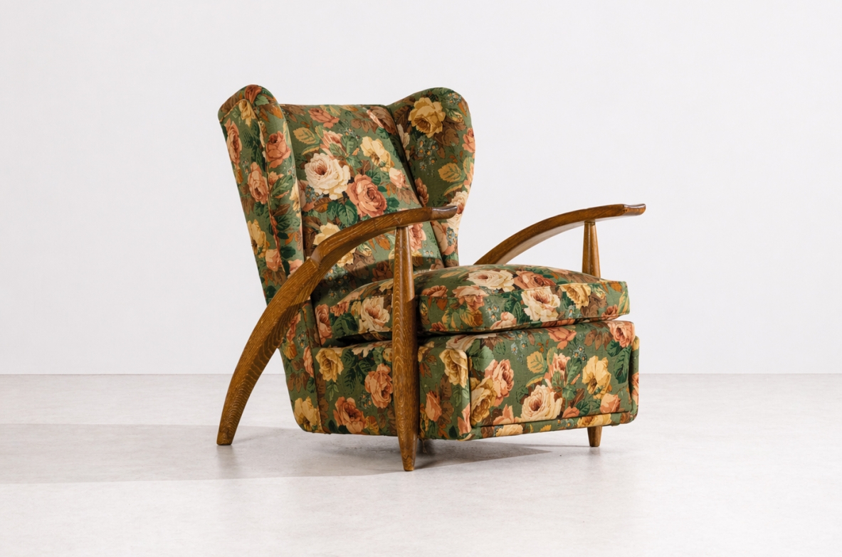 Modernist armchair vintage design