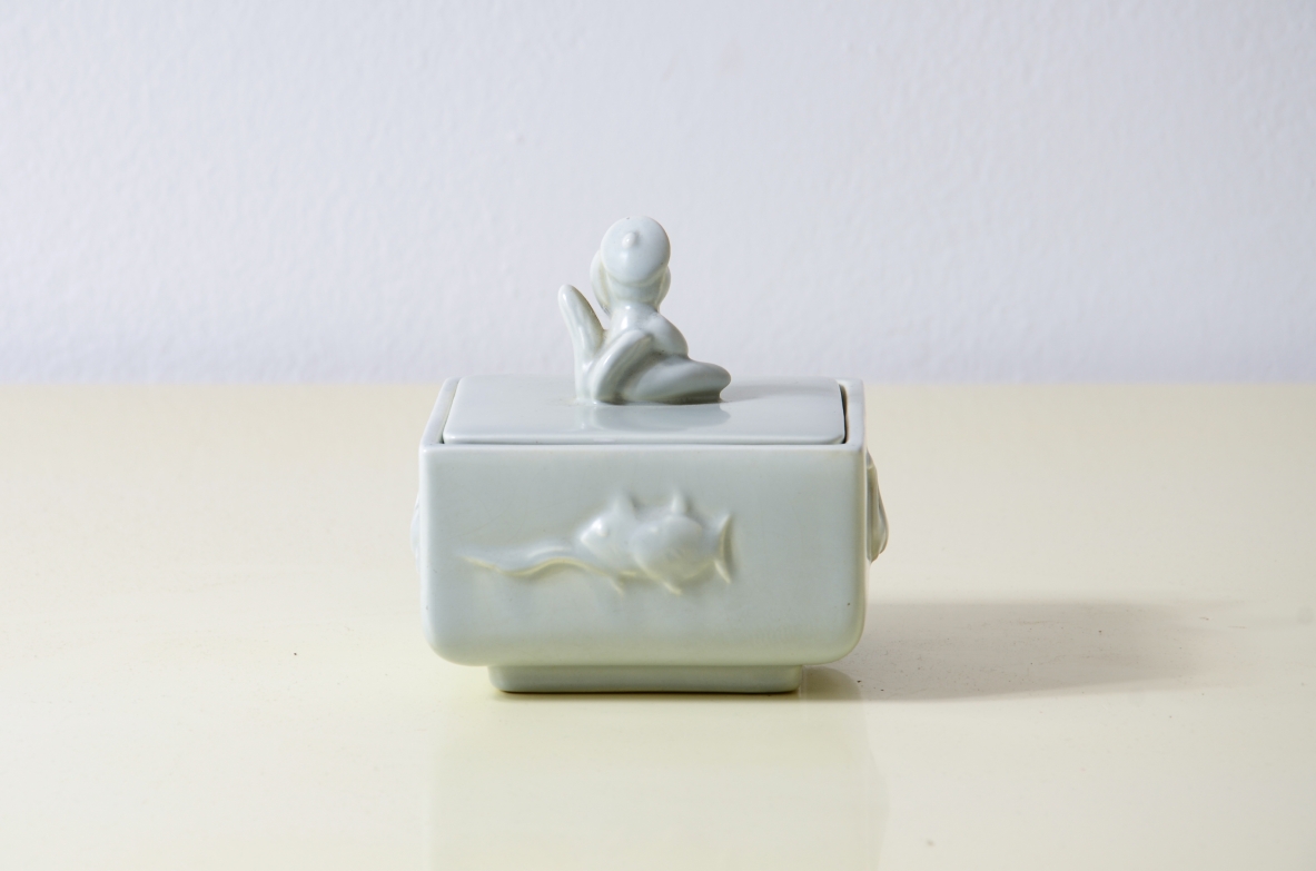 Ceramic box Angelo biancini